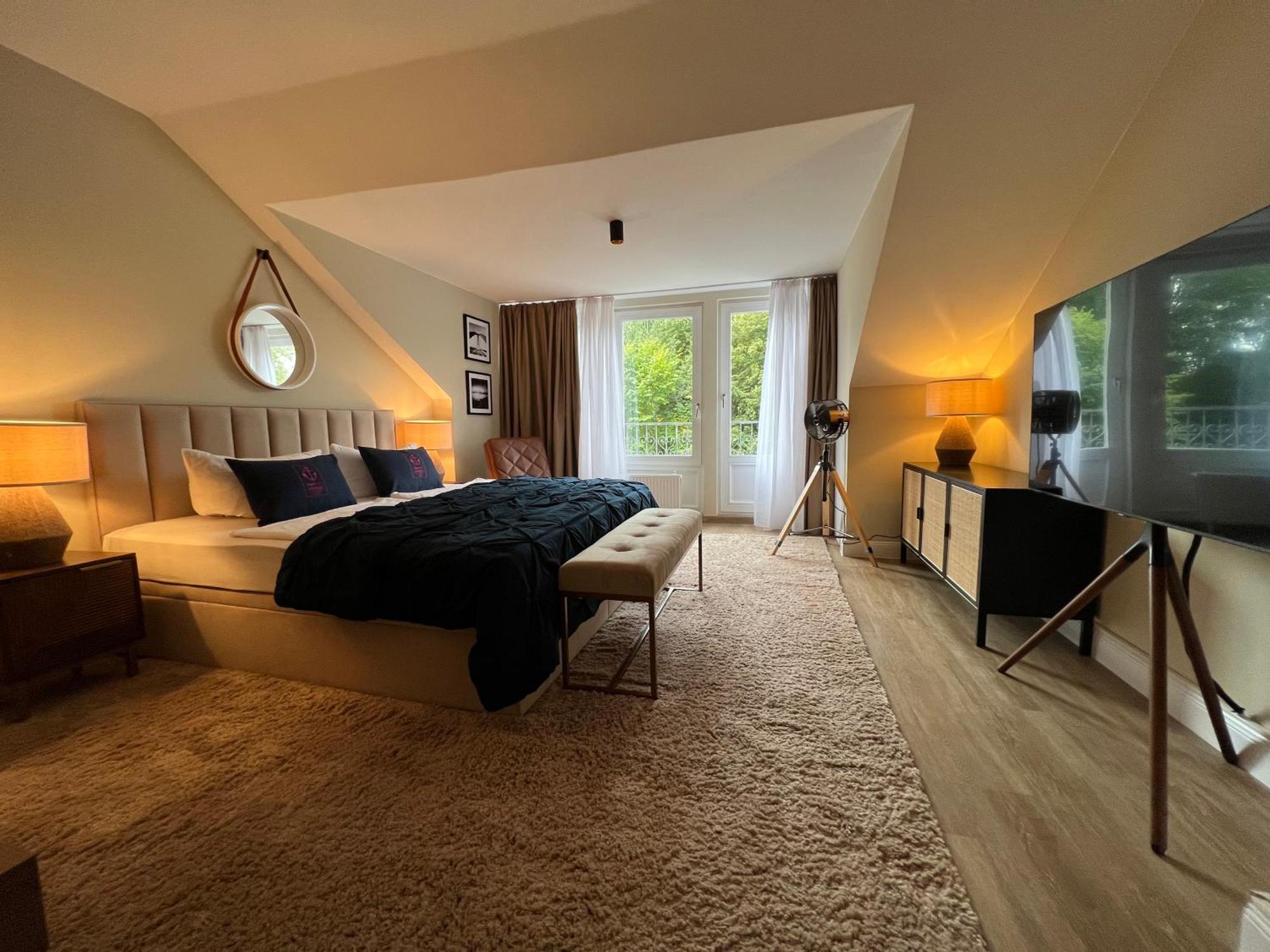 Hafen Hotel Schuetzenhof Burg auf Fehmarn Pokoj fotografie
